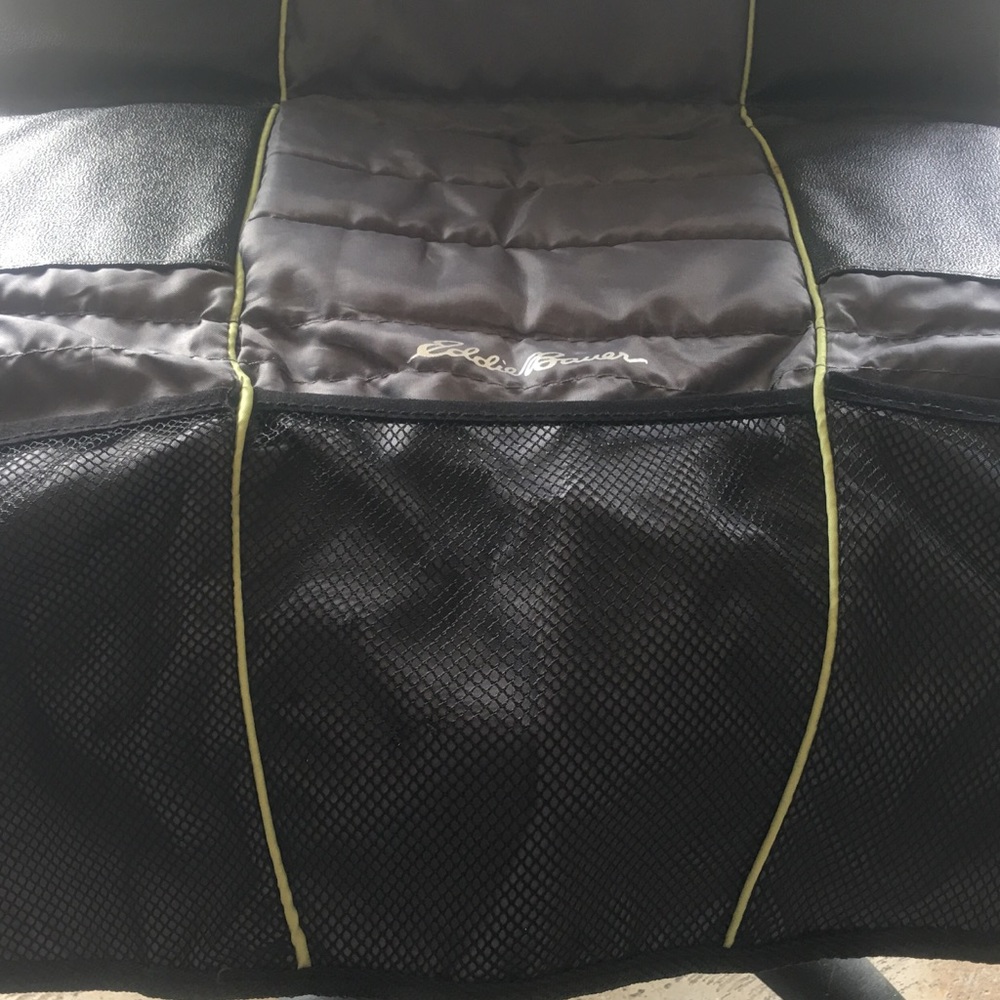 Eddie Bauer High Back Car Seat Protector BlackGrey